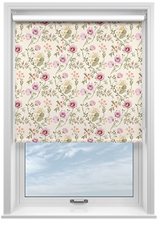 Longmoor, Pink Carnation - Roller Blind